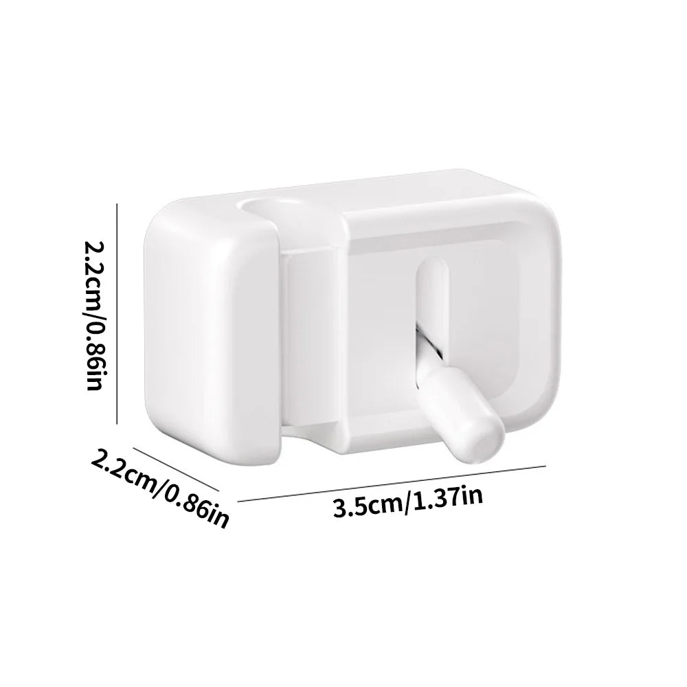 3Pcs/1Pc Convenient Creative Data Cable Storage Clip, Office Desktop Mouse Cable Holder, Mobile Phone Charging Cable Organizer
